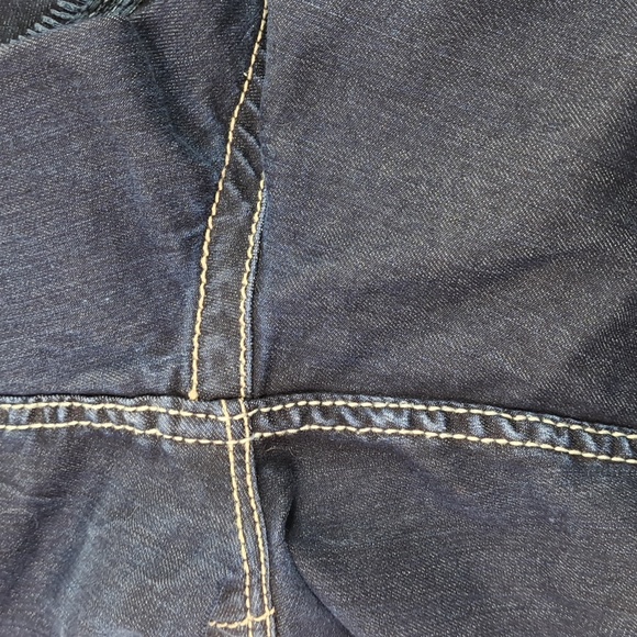 Silver Suki Rose Surplus Jean Long Shorts Size W27 - Picture 15 of 17